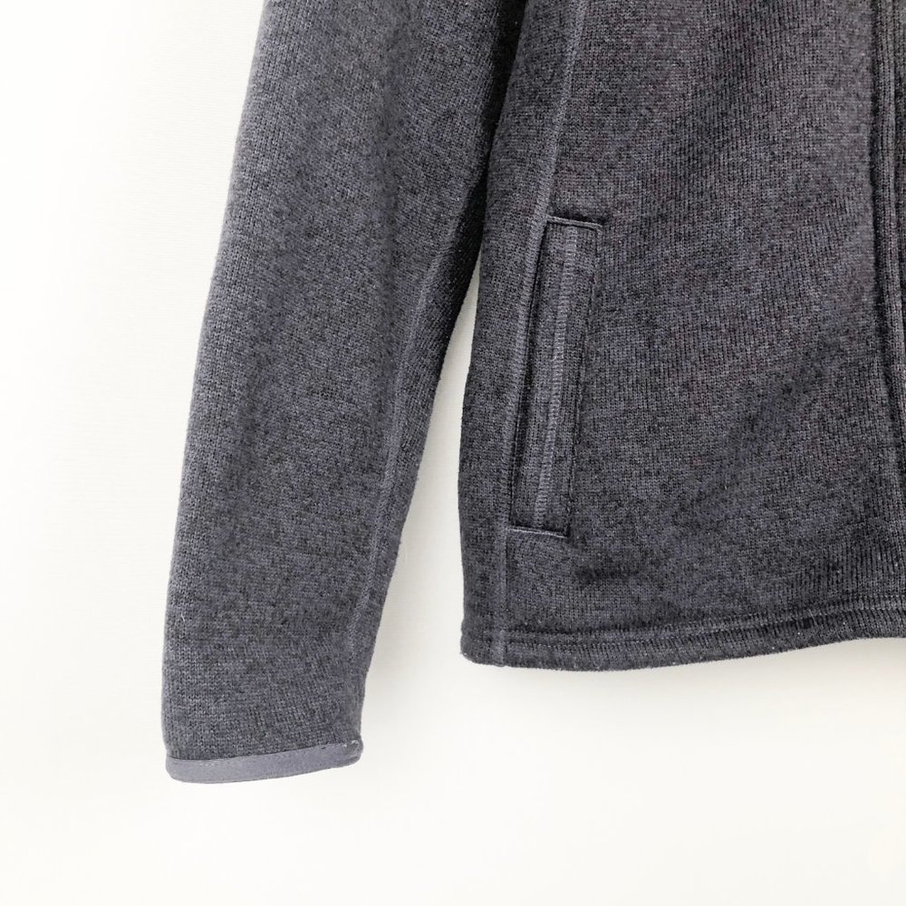 The North Face 'Crescent' Full Zip Up Fleece Jacket Sweatshirt Coat Purple - XL - Picture 5 of 12
